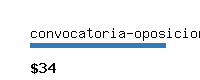 convocatoria-oposiciones.com Website value calculator