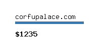 corfupalace.com Website value calculator