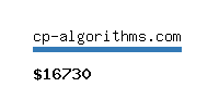 cp-algorithms.com Website value calculator
