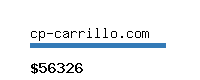 cp-carrillo.com Website value calculator