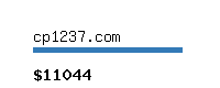 cp1237.com Website value calculator