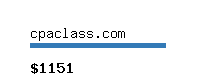 cpaclass.com Website value calculator