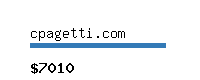 cpagetti.com Website value calculator
