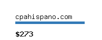 cpahispano.com Website value calculator