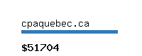 cpaquebec.ca Website value calculator