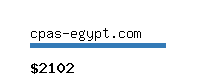cpas-egypt.com Website value calculator