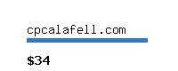 cpcalafell.com Website value calculator