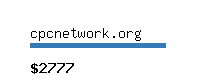 cpcnetwork.org Website value calculator