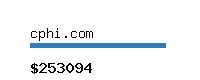 cphi.com Website value calculator