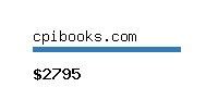cpibooks.com Website value calculator