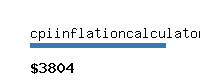 cpiinflationcalculator.com Website value calculator