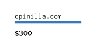 cpinilla.com Website value calculator