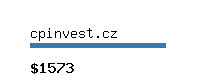 cpinvest.cz Website value calculator