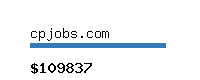 cpjobs.com Website value calculator
