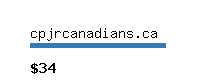 cpjrcanadians.ca Website value calculator