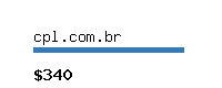 cpl.com.br Website value calculator
