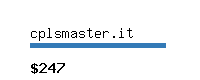 cplsmaster.it Website value calculator