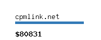 cpmlink.net Website value calculator