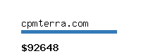 cpmterra.com Website value calculator