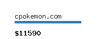 cpokemon.com Website value calculator