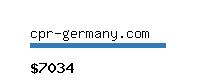 cpr-germany.com Website value calculator