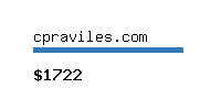 cpraviles.com Website value calculator