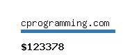 cprogramming.com Website value calculator