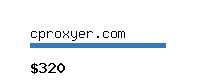 cproxyer.com Website value calculator