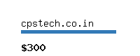 cpstech.co.in Website value calculator