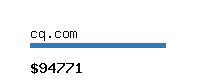 cq.com Website value calculator