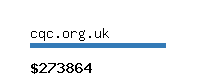 cqc.org.uk Website value calculator