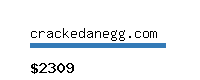 crackedanegg.com Website value calculator