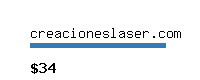 creacioneslaser.com Website value calculator