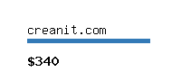 creanit.com Website value calculator