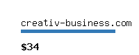 creativ-business.com Website value calculator