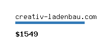 creativ-ladenbau.com Website value calculator