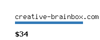 creative-brainbox.com Website value calculator