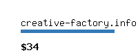 creative-factory.info Website value calculator