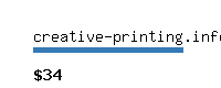 creative-printing.info Website value calculator