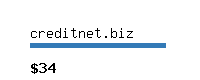 creditnet.biz Website value calculator