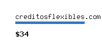 creditosflexibles.com Website value calculator