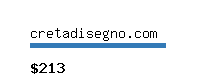 cretadisegno.com Website value calculator