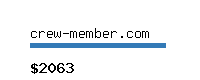 crew-member.com Website value calculator