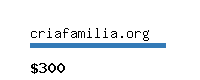 criafamilia.org Website value calculator