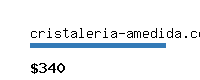 cristaleria-amedida.com Website value calculator