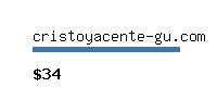 cristoyacente-gu.com Website value calculator