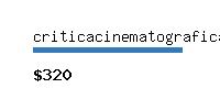 criticacinematografica.com Website value calculator