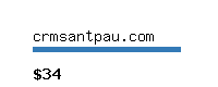 crmsantpau.com Website value calculator