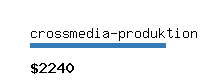 crossmedia-produktion.com Website value calculator