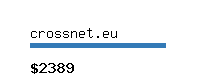 crossnet.eu Website value calculator